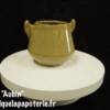 Une tasse chat dont le nom est "Aubin" - vue de dos